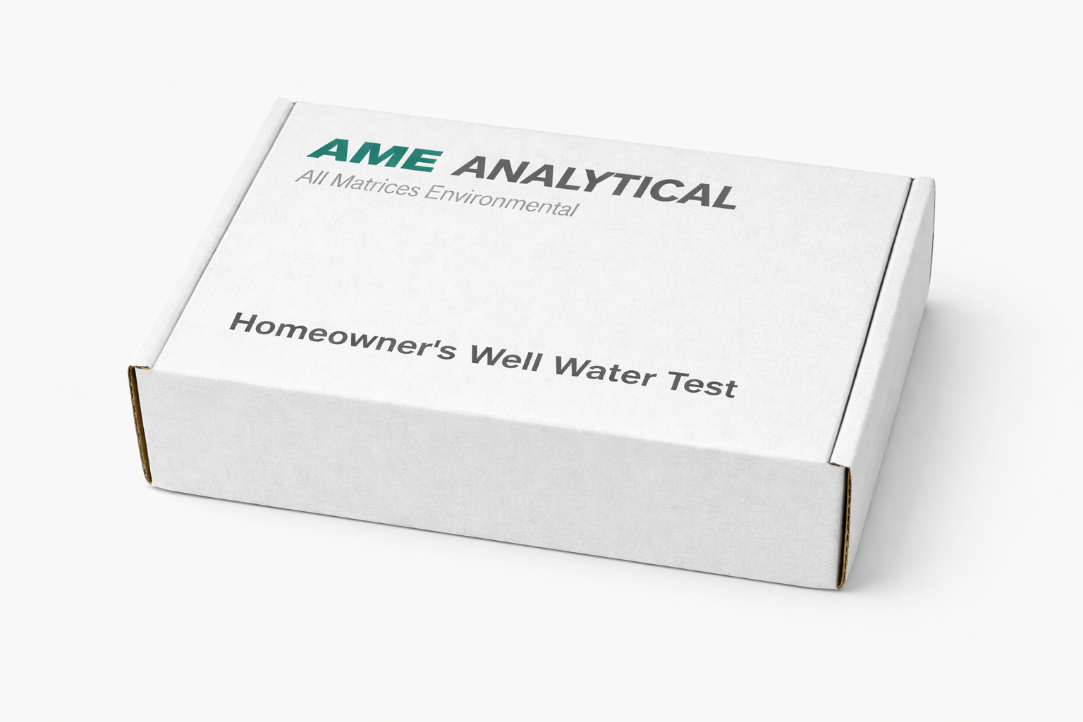 Homeowner's Wellwater Test